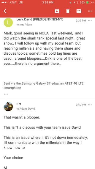Illustration for article titled Bleacher Report Deletes Dirk Nowitzki Tweet After Mark Cuban Complains To President Of Turner